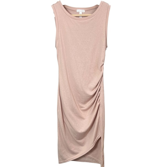 Leith bodycon light blush pink dress size x small - Picture 2 of 5